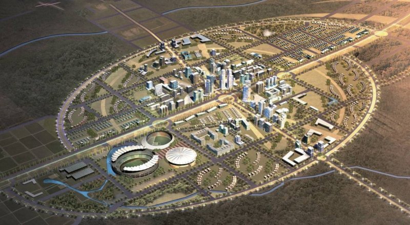 Строительство жилого района «Коянкус» в рамках проекта G4 City 