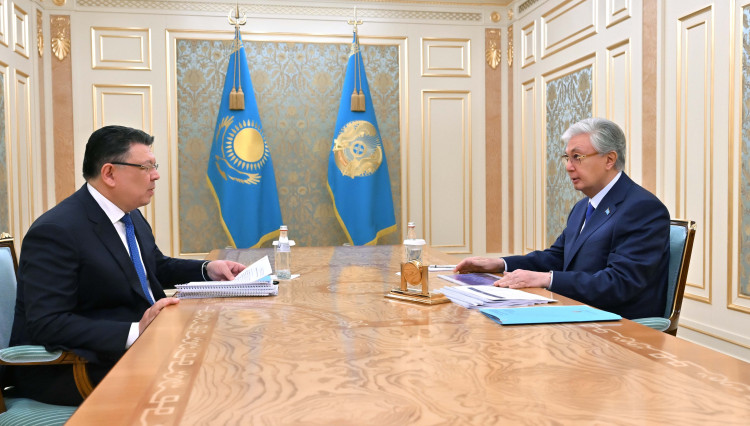Мемлекет басшысы Премьер-министрдің орынбасары Қанат Бозымбаевты қабылдады