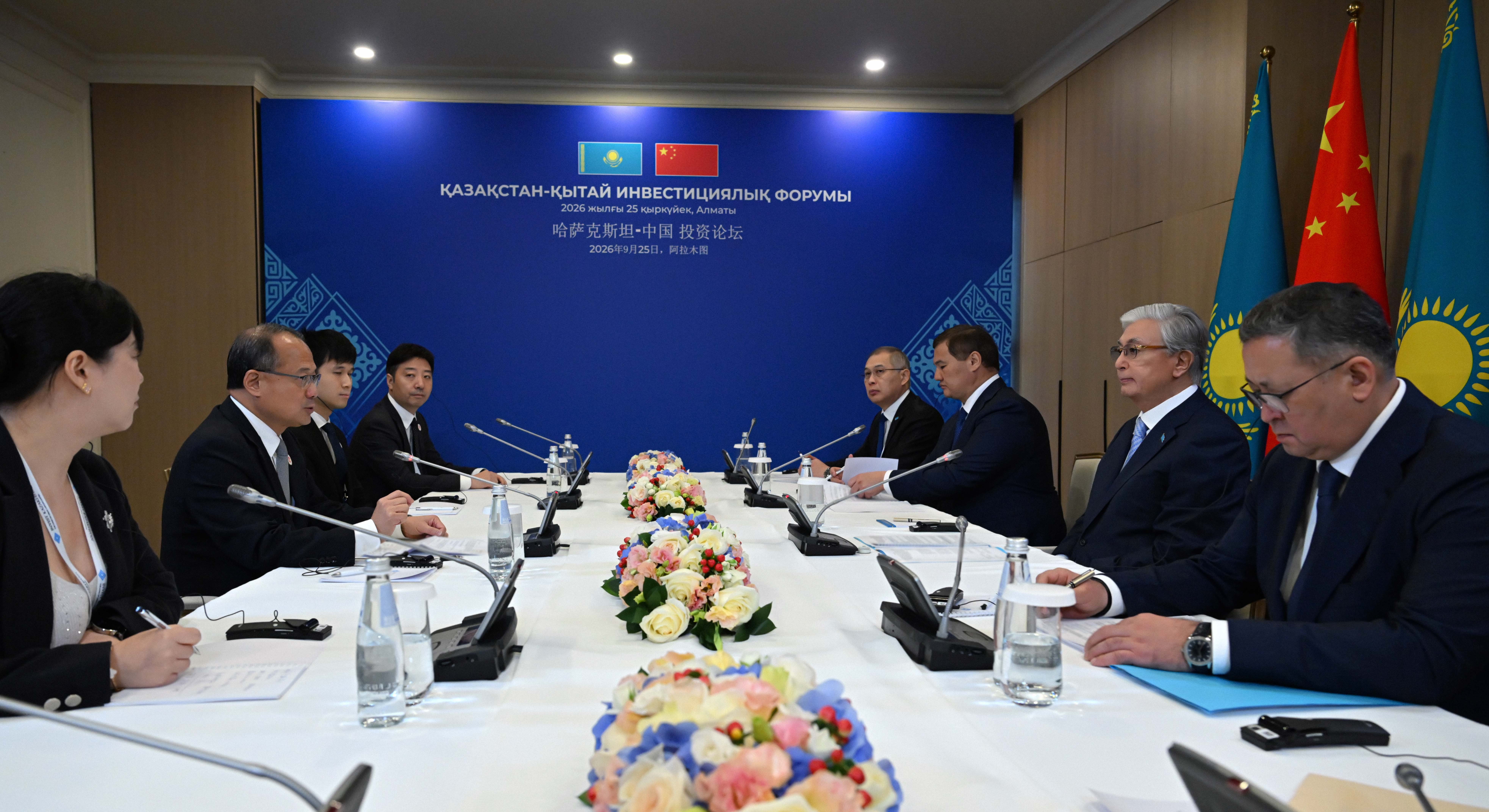 President Tokayev received chairman of Sunwah Group Tsai Guansheng