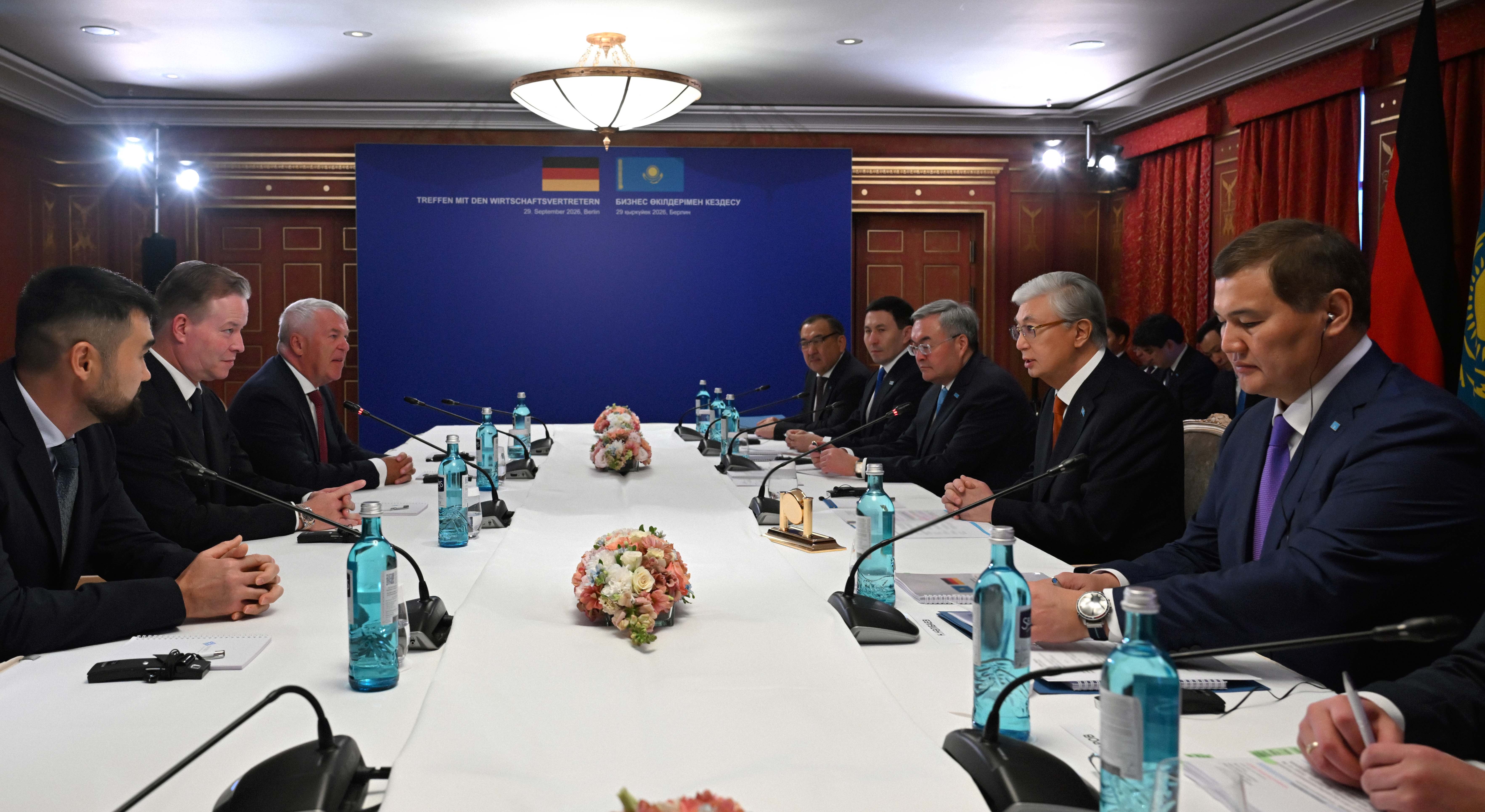 President Kassym-Jomart Tokayev received CEO of Wilo Group Oliver Hermes